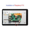 KIT-6G(512)  Raspberry Pi 5 (16GB RAM) KIT LCD 7 Inch SSD NVME 512GB - Complete SET SIAP PAKAI